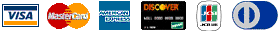 Registration using your VISA, MasterCard/Eurocard, American Express, Discover, JCB or Diners Club.