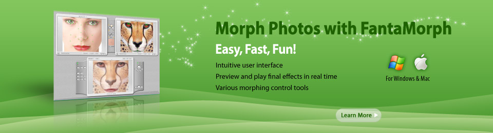 Morph Photos with FantaMorph